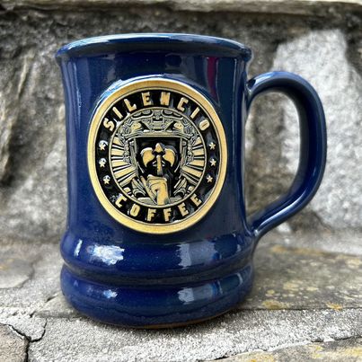 Mug Silencio Coffee Heritage Blue