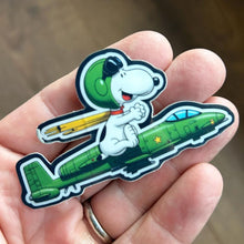 Load image into Gallery viewer, Sticker Snoopy Warthog  2&quot; x 3&quot;
