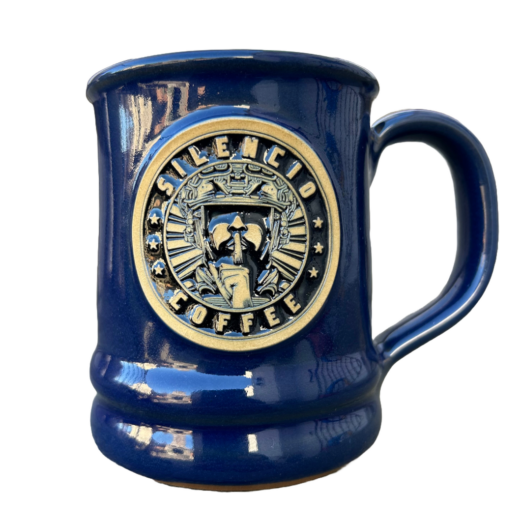 Mug Silencio Coffee Heritage Blue