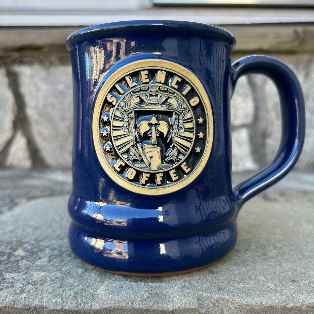Mug Silencio Coffee Heritage Blue