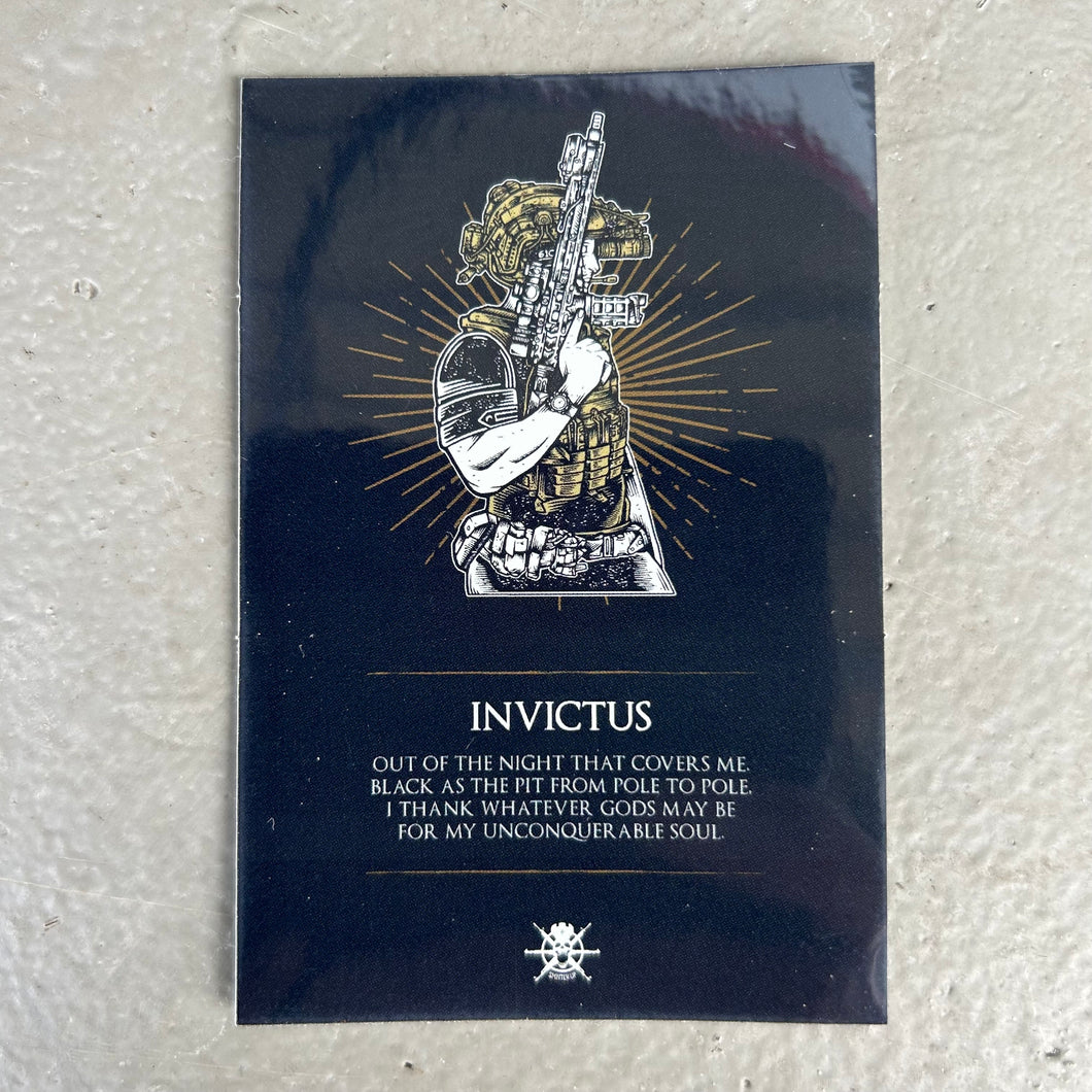 Sticker Invictus