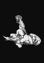 Load image into Gallery viewer, T-shirt We Fight Monsters V2 Gustav Dore
