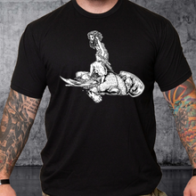 Load image into Gallery viewer, T-shirt We Fight Monsters V2 Gustav Dore
