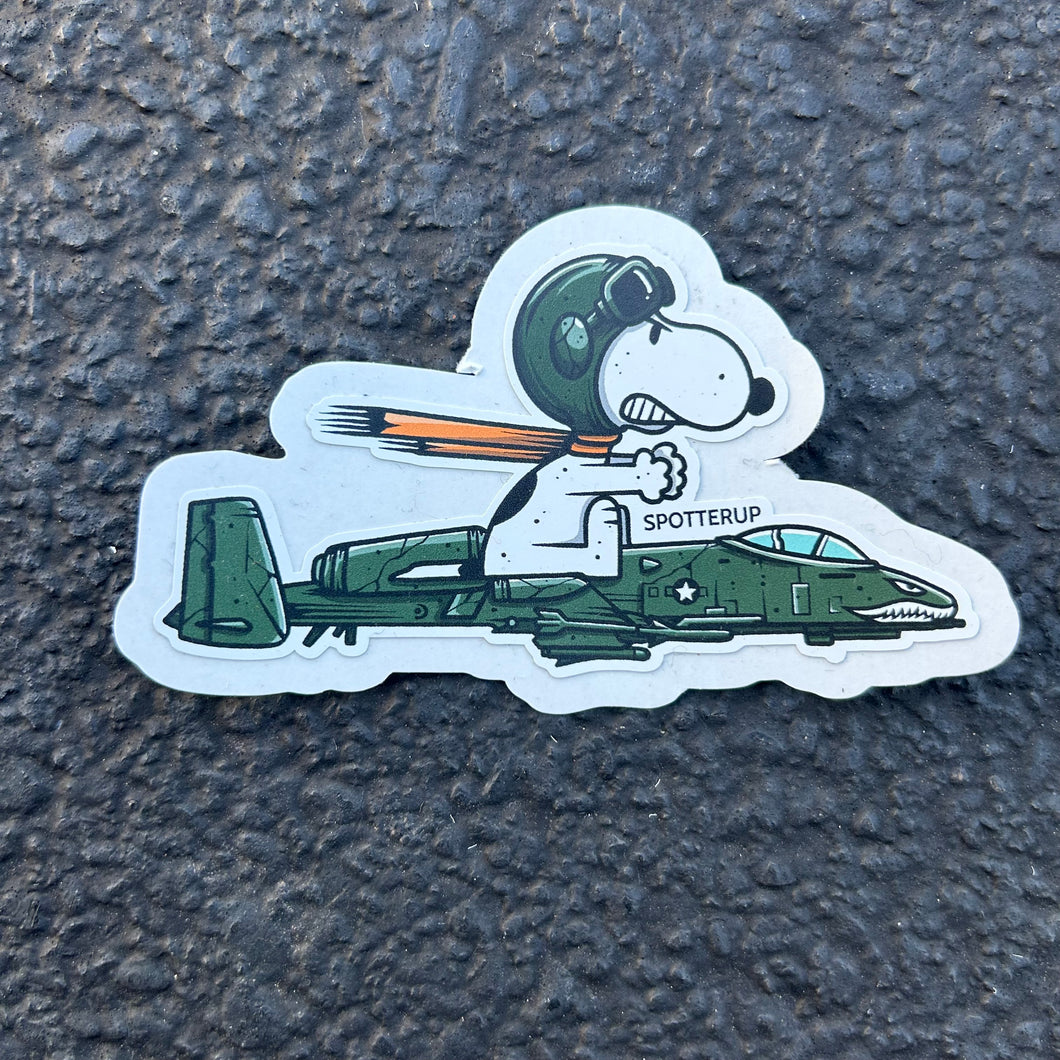 Sticker Snoopy Warthog V1  2