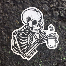 Load image into Gallery viewer, Sticker Dead Until Coffee! V1 3&quot; x 3&quot;
